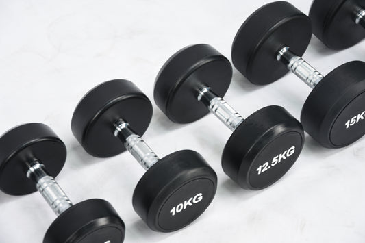Rubber Round Dumbbell