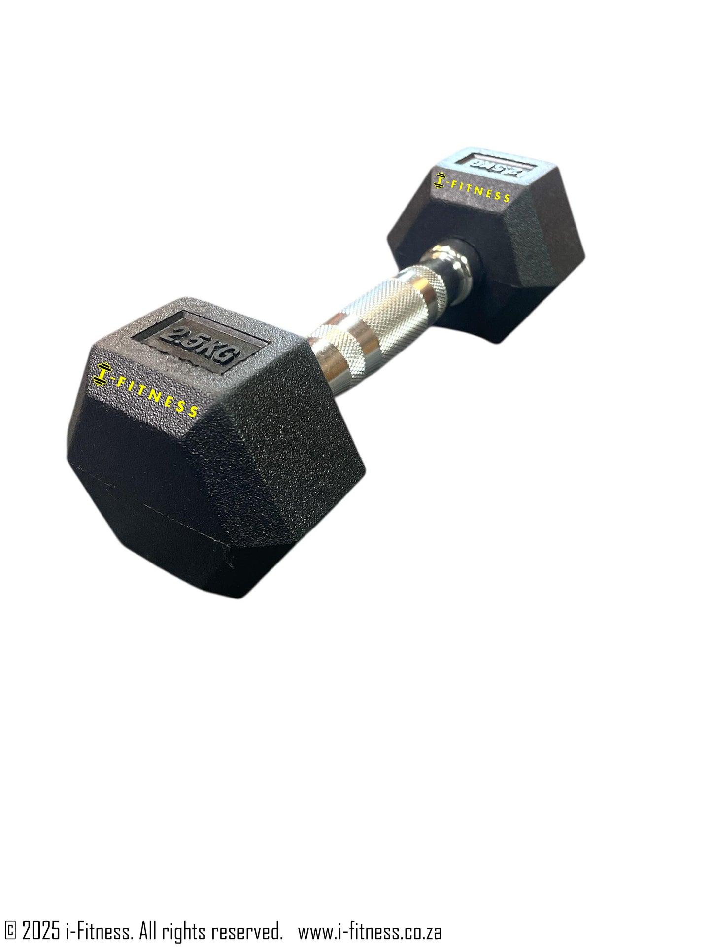 Rubber Hexagon Dumbbell