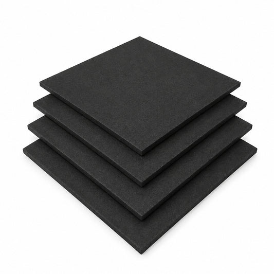 Heavy Duty Rubber Gym Flooring - 50cm x 50cm
