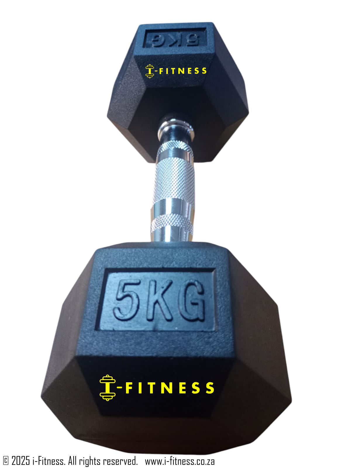 Rubber Hexagon Dumbbell