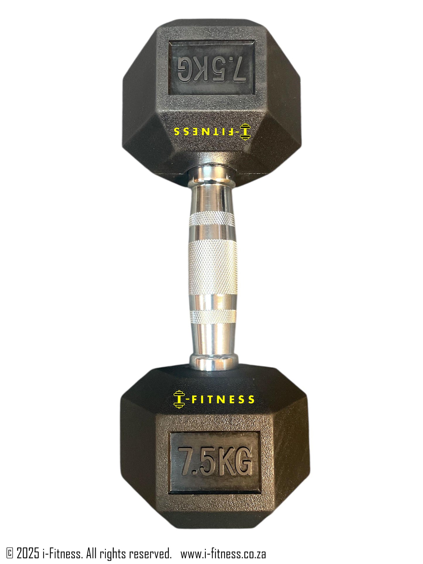 Rubber Hexagon Dumbbell