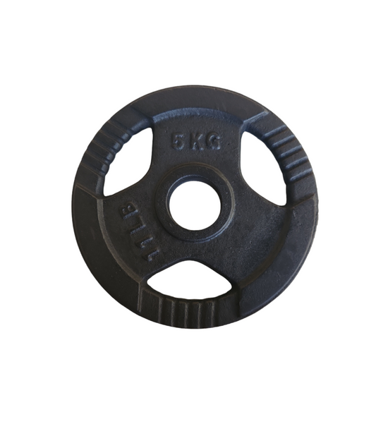 Cast Iron Olympic Tri-Grip Plate