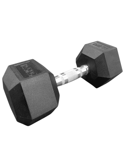 Rubber Hexagon Dumbbell
