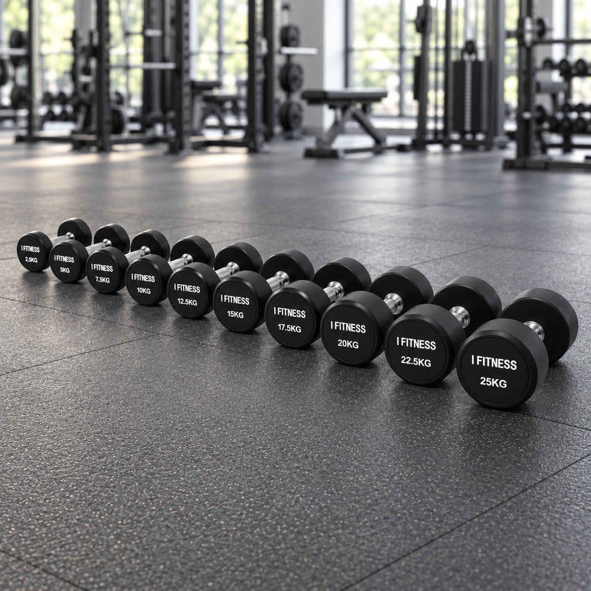 TPU Round Dumbbell - Set