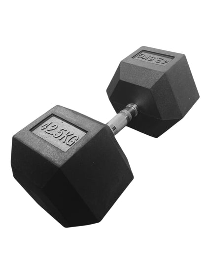 Rubber Hexagon Dumbbell
