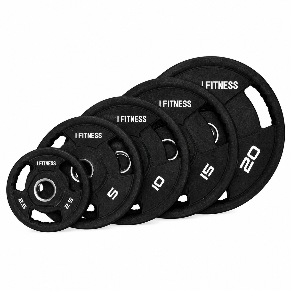 TPU Olympic Tri-Grip Plate - Set