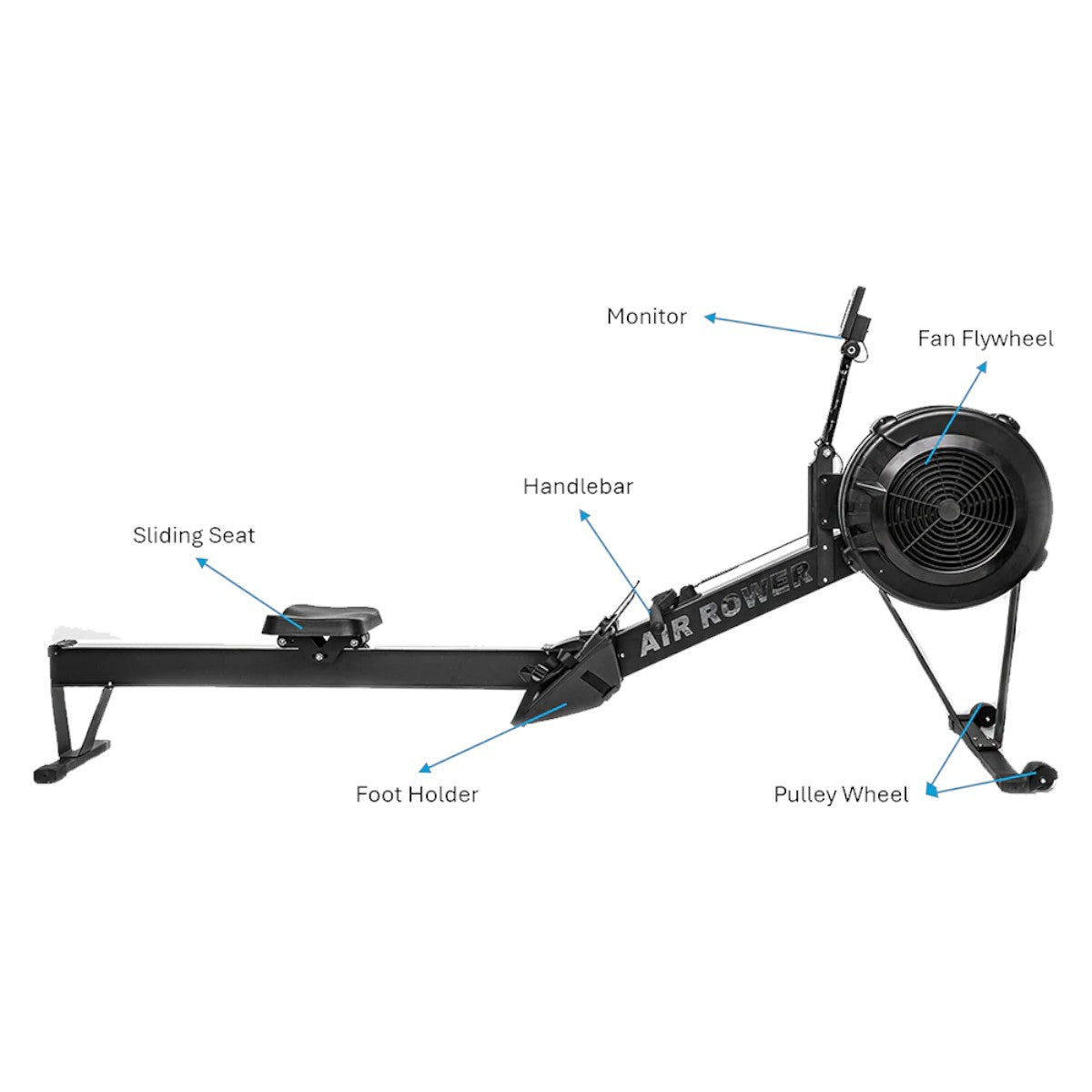 Lite Commercial Air Rower - Demo