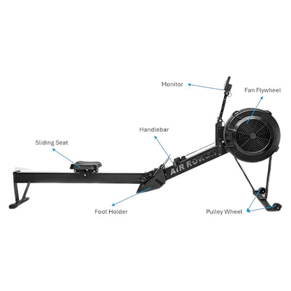Lite Commercial Air Rower - Demo