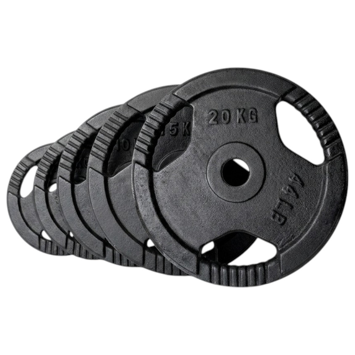 Cast Iron Olympic Tri-Grip Plate