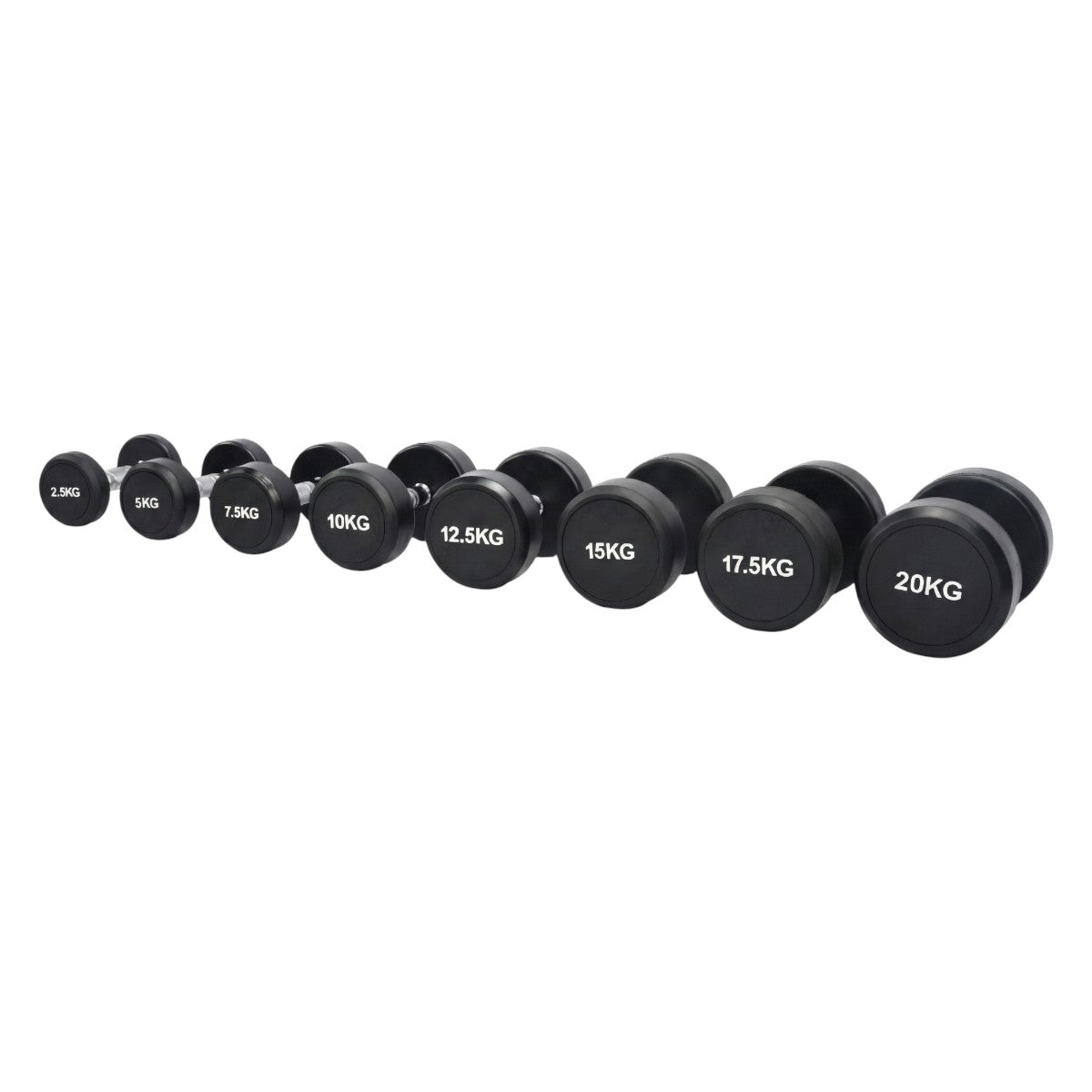 Rubber Round Dumbbell
