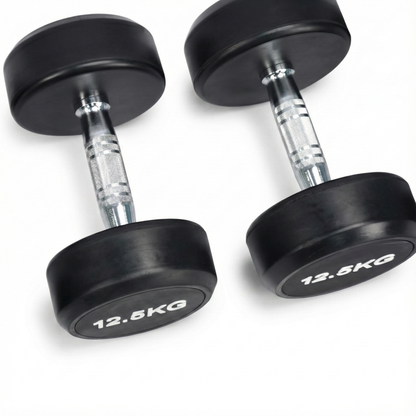 Rubber Round Dumbbell