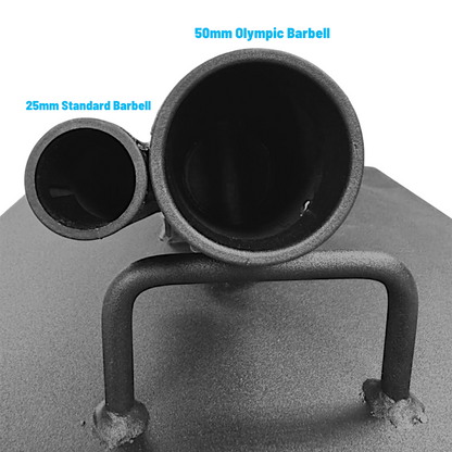 Floor Mounted Landmine with Attachment