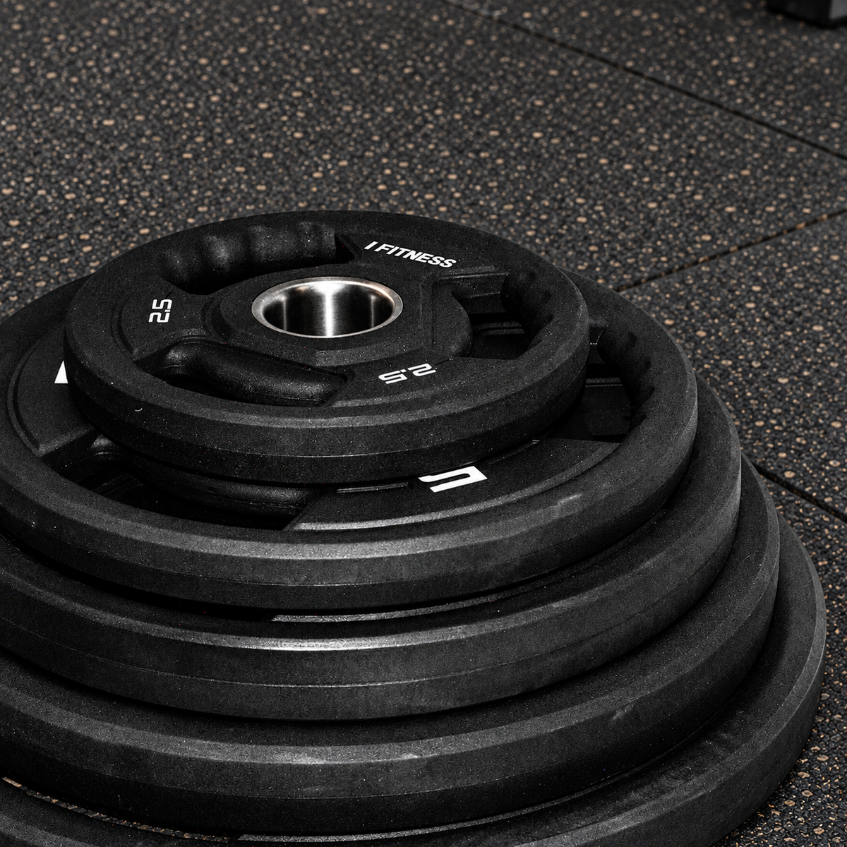 TPU Olympic Tri-Grip Plate - Set